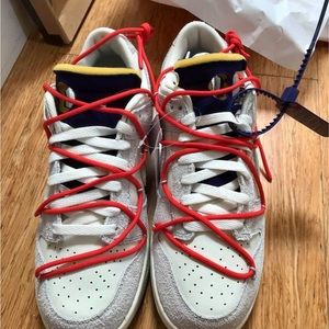Offwhite dunk lot 13